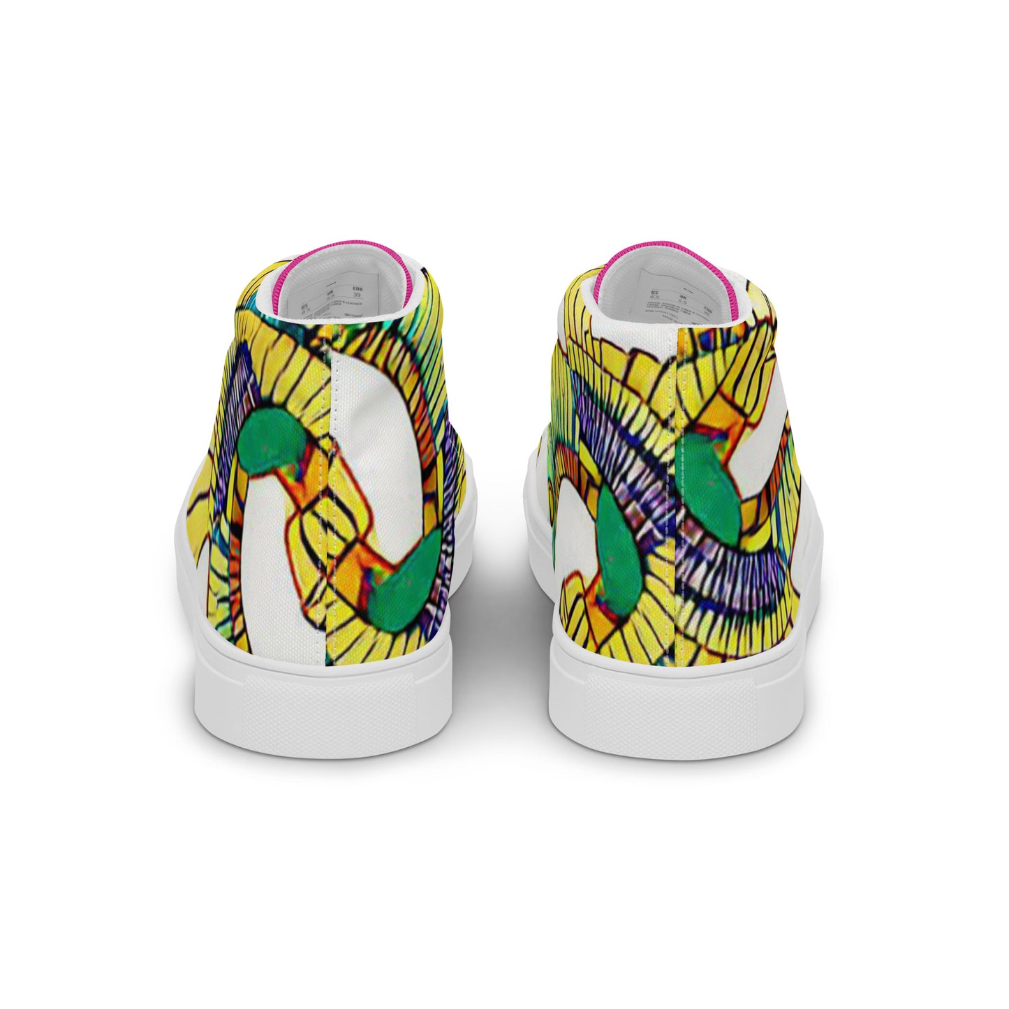 Women’s high top canvas shoes